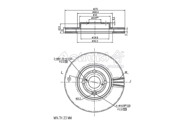 Brake Disc (0990-4312)