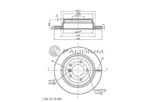Brake Disc (P331-028)