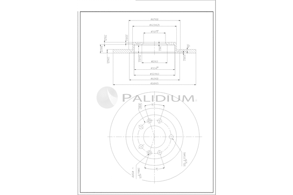 Brake Disc (P331-125)