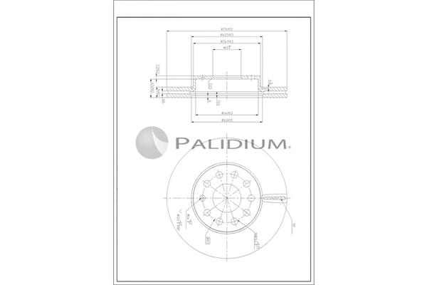 Brake Disc (P330-254)