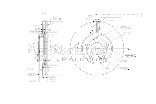 Brake Disc (H039-65)