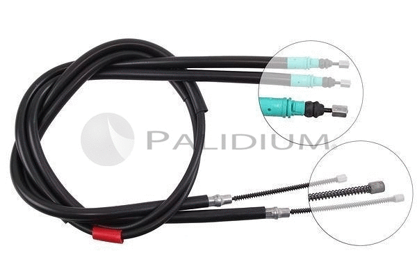 Cable Pull, parking brake (PAL3-1082)