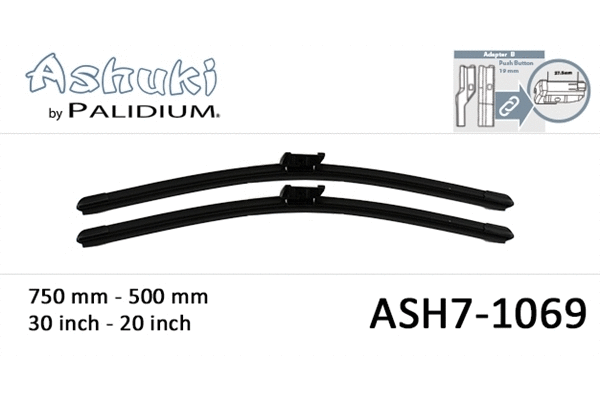 Wiper Blade (ASH7-1069)