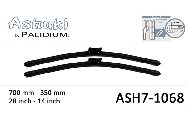 Wiper Blade (ASH7-1068)