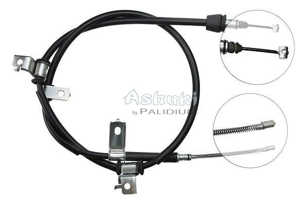Cable Pull, parking brake (ASH3-1328)