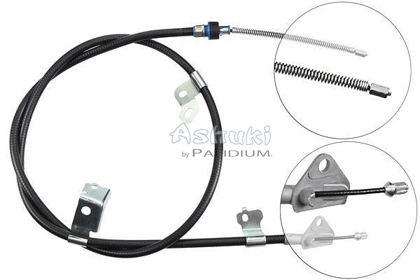 Cable Pull, parking brake (ASH3-1707)