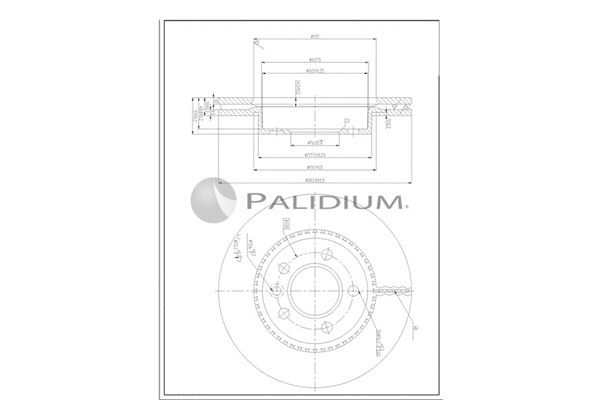 Brake Disc (P330-274)