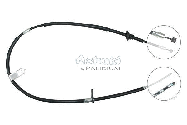 Cable Pull, parking brake (ASH3-1039)