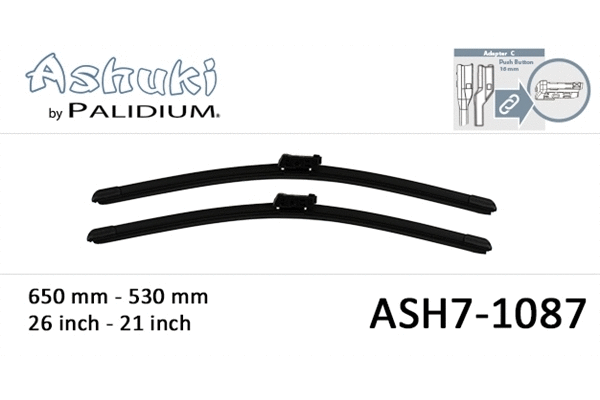 Wiper Blade (ASH7-1087)