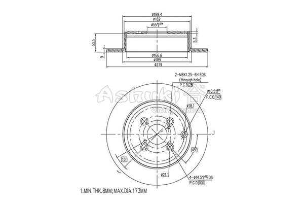 Brake Disc (0993-3402)