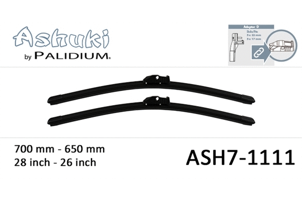 Wiper Blade (ASH7-1111)