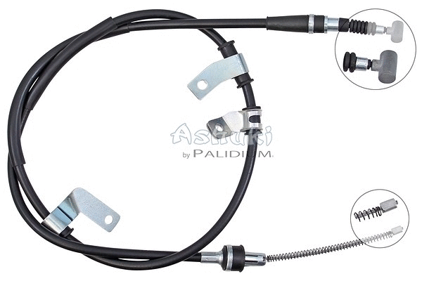 Cable Pull, parking brake (ASH3-1578)