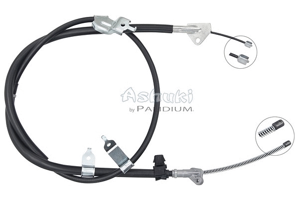 Cable Pull, parking brake (ASH3-1181)