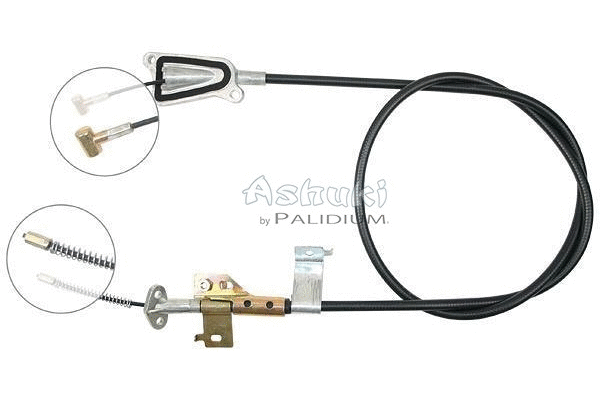 Cable Pull, parking brake (ASH3-1743)