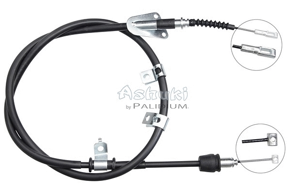 Cable Pull, parking brake (ASH3-1438)