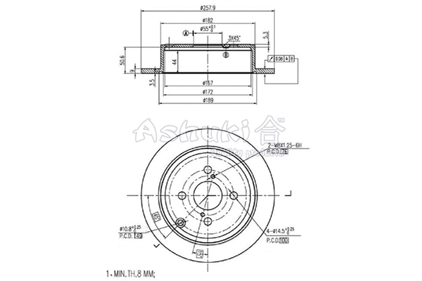 Brake Disc (0993-4402)