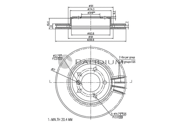 Brake Disc (P330-046)