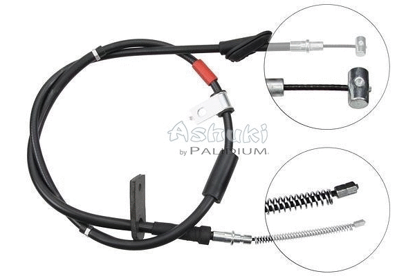 Cable Pull, parking brake (ASH3-1573)