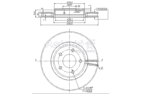 Brake Disc (N014-22)