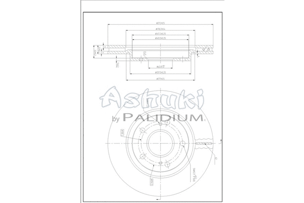 Brake Disc (K016-68)
