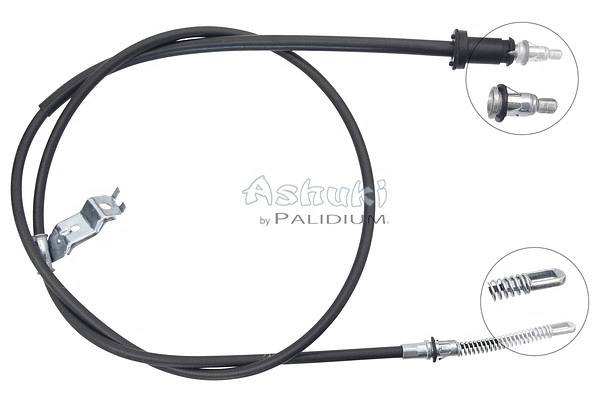 Cable Pull, parking brake (ASH3-1098)