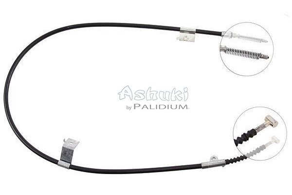 Cable Pull, parking brake (ASH3-1145)