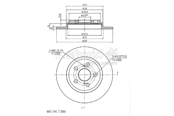 Brake Disc (0993-5602)