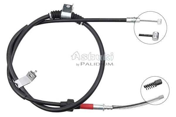 Cable Pull, parking brake (ASH3-1086)