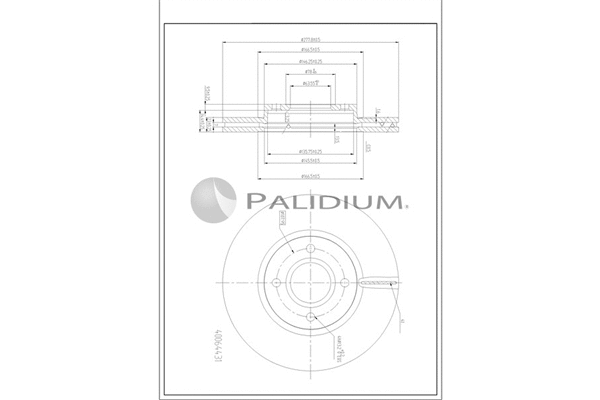 Brake Disc (P330-257)