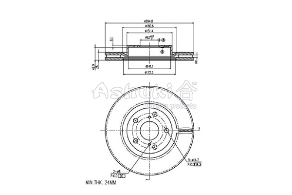 Brake Disc (0990-4512)