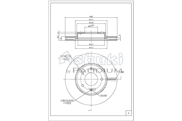 Brake Disc (Y089-71)
