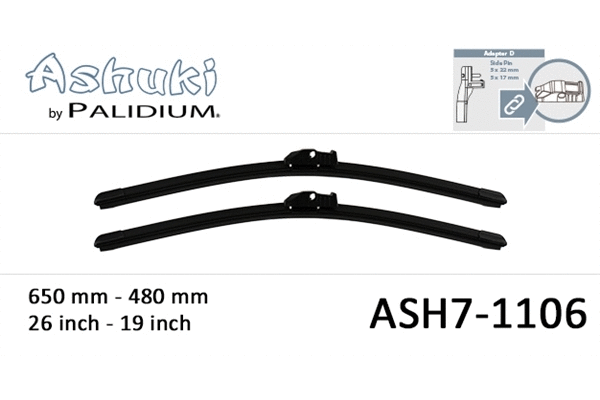 Wiper Blade (ASH7-1106)