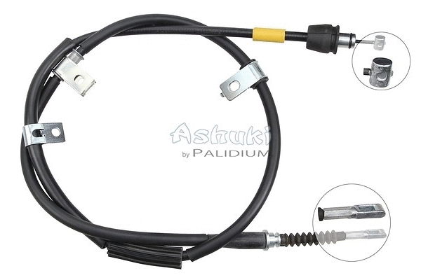 Cable Pull, parking brake (ASH3-1654)