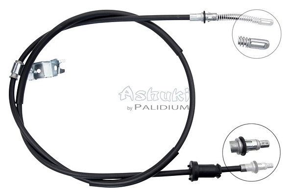 Cable Pull, parking brake (ASH3-1099)