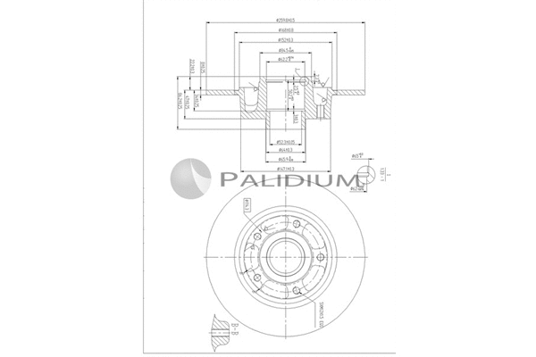 Brake Disc (P331-128)