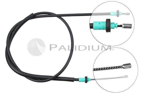 Cable Pull, parking brake (PAL3-1167)