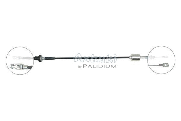 Cable Pull, clutch control (ASH3-1808)