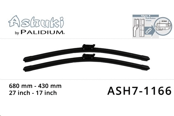 Wiper Blade (ASH7-1166)