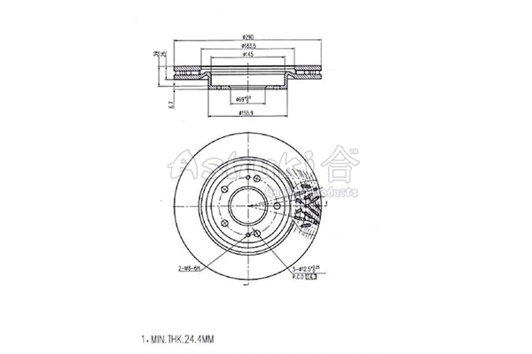 Brake Disc (C652-30)