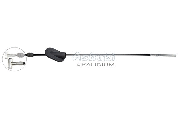 Cable Pull, parking brake (ASH3-1150)