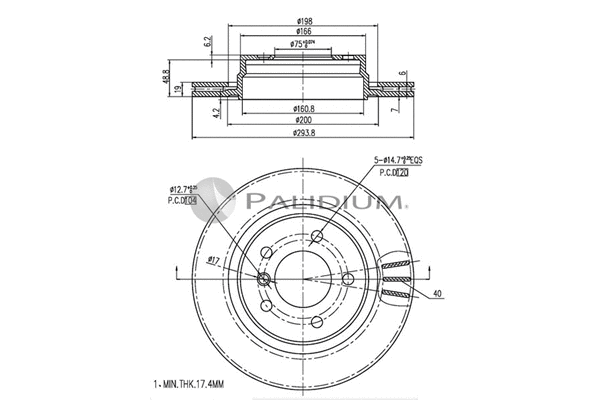 Brake Disc (P331-015)
