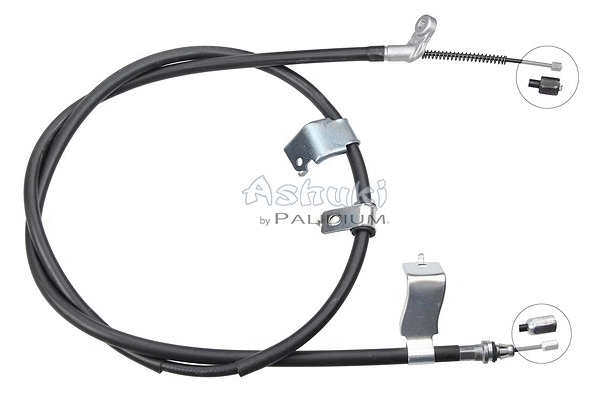 Cable Pull, parking brake (ASH3-1590)