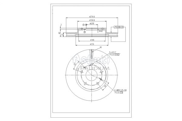 Brake Disc (K016-42)
