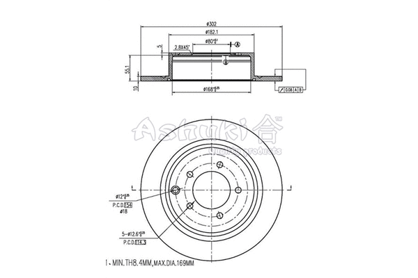 Brake Disc (C652-42)
