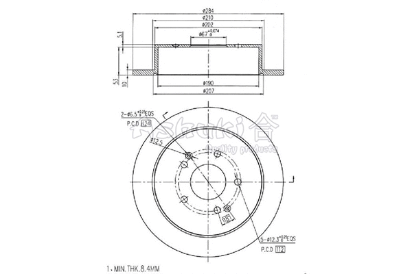 Brake Disc (SY606-20)