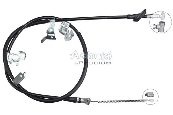 Cable Pull, parking brake (ASH3-1166)