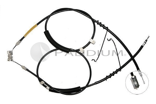 Cable Pull, parking brake (PAL3-1525)