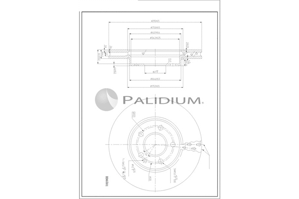 Brake Disc (P330-244)