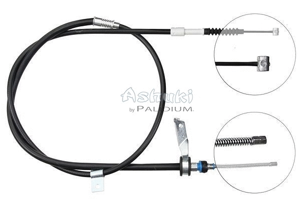 Cable Pull, parking brake (ASH3-1681)