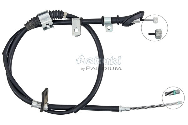 Cable Pull, parking brake (ASH3-1271)